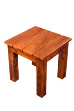Premium Solid Teak Wood Stool – 30×30×30 CM – Multipurpose Strong & Durable Wooden Stool for Home & Office