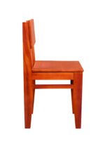 Premium Kids Chair | Solid Treated Mahogany Wood | Natural Finish Children's Desk & Dining Seat | Sturdy & Safe - Image 3