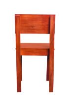 Premium Kids Chair | Solid Treated Mahogany Wood | Natural Finish Children's Desk & Dining Seat | Sturdy & Safe - Image 2