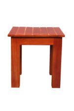 Premium Teak Wood Stool | 38×38×46 cm | Solid Teak Side Stool for Home, Living Room & Bedroom | Durable Wooden Stool for Multipurpose Use - Image 3