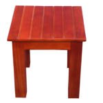 Premium Teak Wood Stool | 38×38×46 cm | Solid Teak Side Stool for Home, Living Room & Bedroom | Durable Wooden Stool for Multipurpose Use