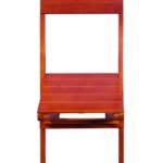 Premium Treated Mahogany Folding Chair – Durable, Portable & Space-Saving Wooden Chair for Home, Office & Events