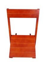 Premium Treated Mahogany Folding Chair – Durable, Portable & Space-Saving Wooden Chair for Home, Office & Events - Image 2