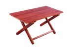 Premium Treated Mahogany Folding Table – Portable, Durable & Fully Assembled Wooden Table for Home & Outdoor Use (Copy)
