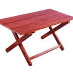 Premium Treated Mahogany Folding Table – Portable, Durable & Fully Assembled Wooden Table for Home & Outdoor Use (Copy)